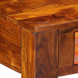 Writing Desk with Drawer with Storage Brown 100 x 50 x 75 cm 4016508