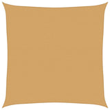 Sunshade Sail 160 g/m Square Sand 4.5x4.5 m HDPE 4002024