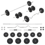 Barbell and Dumbbell Set 30 kg 93589