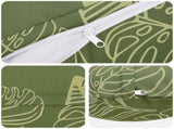Throw Pillow 6 pcs HEERLEN Leaf Design Dia. 60 cm Polyester 929812