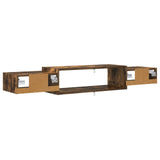 Wall-mounted TV Cabinet Wall-Mounted Smoked Oak 8006001