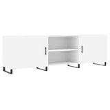 TV Cabinet White 150x30x50 cm Engineered Wood 829116