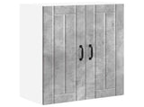 Kitchen Cabinet Concrete Grey 60 x 31 x 80 cm Engineered Wood 885048