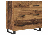 Highboard Old Wood 69.5 x 34 x 180 cm Engineered Wood 3415723