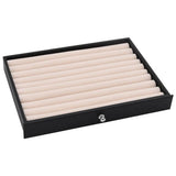 Jewellery Box 10-Layer with Watch Holders Black 29x20.5x40.5 cm 4103567