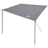 Caravan Awning -Person 240 x 460 cm Grey and Orange Taffeta 42001046