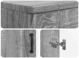 3 Piece Bathroom Cabinet Set UTRECHT Grey Sonoma 3417492