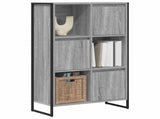 Book Cabinet Grey Sonoma 68 x 30 x 108.5 cm Engineered Wood 886543