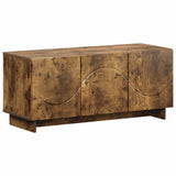 TV Stand 90 x 34.5 x 40 cm Smoked Oak Engineered Wood 8011572