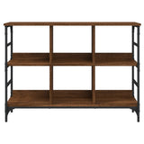 Sideboard Brown Oak 102x32x73,5 cm Engineered Wood 837726