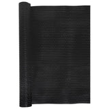 Balcony Screen Black 300x90 cm Poly Rattan 156296