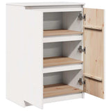 Sideboard White 60x36x84 cm Solid Pinewood 808109