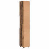 Bathroom Cabinet with Storage Old Wood 30 x 35 x 192 cm 883342