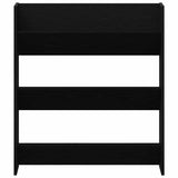 Shoe Cabinet 2 pcs Black Oak 86 x 18 x 90 cm Engineered Wood 875030
