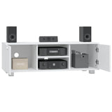 TV Cabinet White 120x40,5x35 cm Engineered Wood 342615