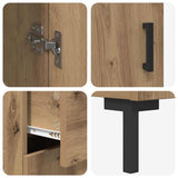 Highboard Artisan Oak 69.5 x 34 x 180 cm Engineered Wood 3416059
