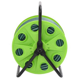 Free Standing Green Hose Reel with 20 m Hose PVC 3281514