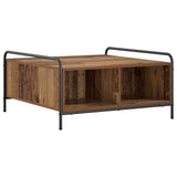 Coffee Table Old Wood 80 x 80 x 41 cm Engineered Wood 8013600