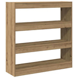 Book Cabinet Artisan oak 100 x 30 x 103 cm Engineered Wood 862725