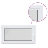 Basement Window RISOR 110 x 55 cm PVC and Glass 42047859