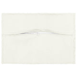 Throw Pillow 6 pcs HOUTEN White 40 x 60 cm Faux Linen 933215