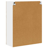 Wall Glass Cabinet PORTO Sonoma Oak 80 x 31 x 100 cm 885507