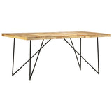 Dining Table 180x90x76 cm Solid Mango Wood 282880