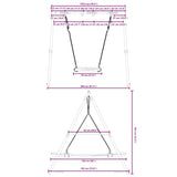 Outdoor Swing Set with Nest Swing 3283584