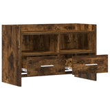 TV Cabinet 71.5 x 33 x 47 cm Smoked Oak Engineered Wood 8011151
