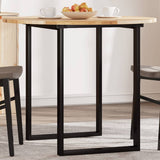 Table Top Round 90x2 cm Solid Wood Acacia 4008687