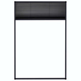 148665 Plisse Insect Screen for Windows Aluminium Anthracite 80x120 cm