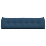 Back Pillow Blue 180 x 24 x 50 cm Fabric 42014565