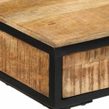 Dressing Table Brown 100 x 40 x 120 cm Solid Mango wood 374093