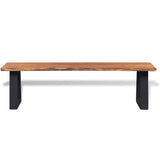Bench Solid Acacia Wood 145 cm 245687