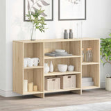 Sideboard Sonoma Oak 120x30x75 cm Engineered Wood 809623