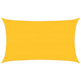 Sunshade Sail 160 g/m Rectangular Yellow 5x8 m HDPE 311578