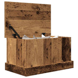 Storage Box Old Wood 30x50x28 cm Engineered Wood 857159