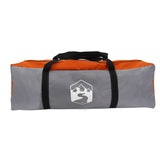 Tailgate Tent with Rainfly Water-resistant Grey and Orange 42028545