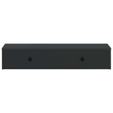 Wall-Mounted Side Table Wall-mounted Black 87.5 x 34.5 x 17 cm 899176