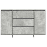 Sideboard Concrete Grey 120 x 41 x 75 cm Engineered Wood 3333909