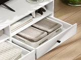 Multi-Storage Minimal TV Stand - White T3398P344833