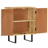 Sideboard with 2 Doors 55x35x70 cm Solid Wood Mango 354983