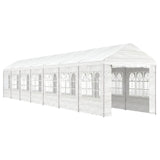 Gazebo with Roof White 15.61x2.28x2.69 m Polyethylene 3155483