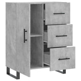 Sideboard Concrete Grey 69.5x34x90 cm Engineered Wood 827944