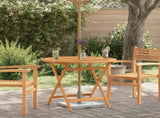Garden Table Brown Solid eucalyptus wood with oil finish Medium 312456
