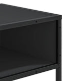 Console Table Black 90x35x80 cm Engineered Wood 849169