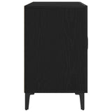 Sideboard Black Oak 100 x 36 x 60 cm Engineered Wood 862762