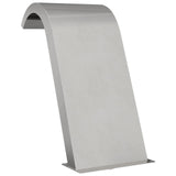 Pool Fountain Silver 47 x 31 x 60 cm Stainless Steel 42039239