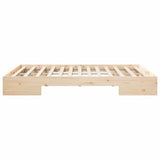 Bed Frame Brown 150 x 200 cm 873025