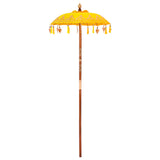 Balinese Parasol with Base 2 pcs Yellow 3433033